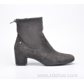 55mm height stock heel classic bootie